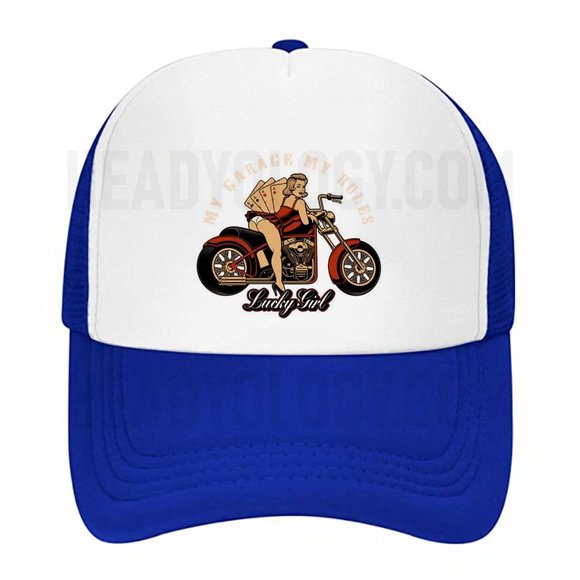 Naughty Girl Motorcycle Hats For Women (choose your color) - Picture 6 of 9